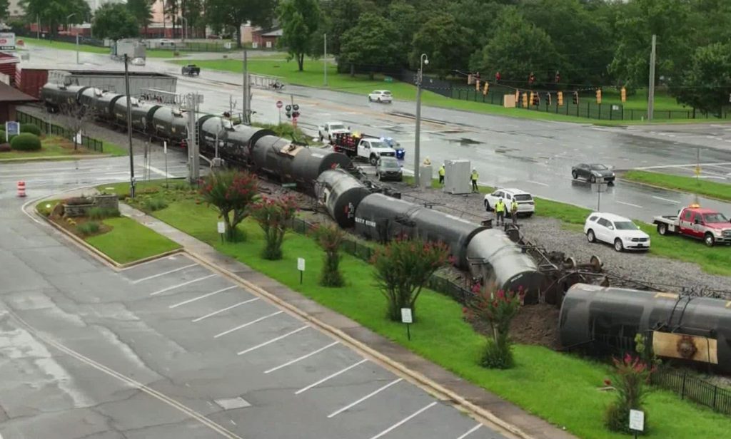 Train derailments, such as one that occurred near Robins AFB, Ga., in July 2022, pose a potential risk to both the health of the surrounding community and the mission continuity of the installation.