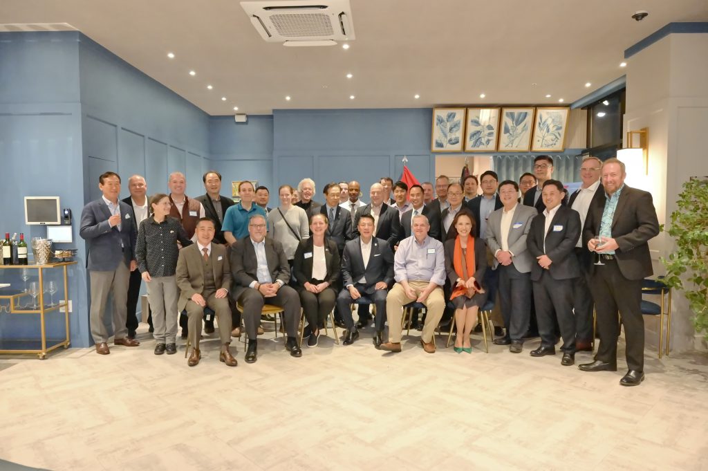 The Korea Post held an industry government-engagement social with invited guest, Mike McAndrew, SES, Deputy Assistant Secretary of Defense for Construction