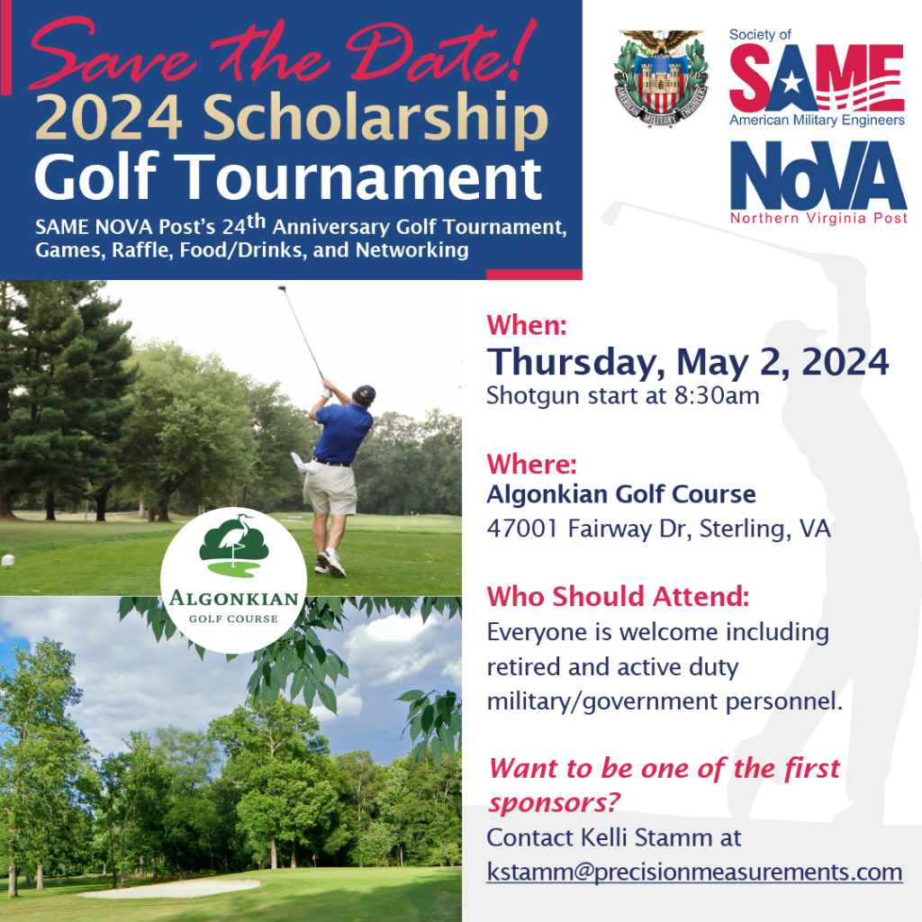 2024 SAME NoVA Scholarship Golf Tournament SAME