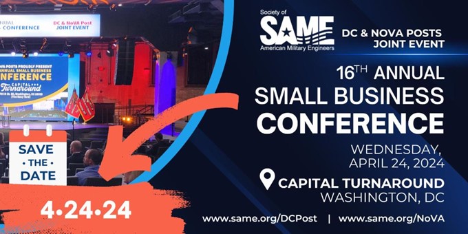 SAME DC & NoVA Posts 16th Annual Small Business Conference - Save The Date!