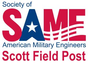 SAME Scott Field Post logo