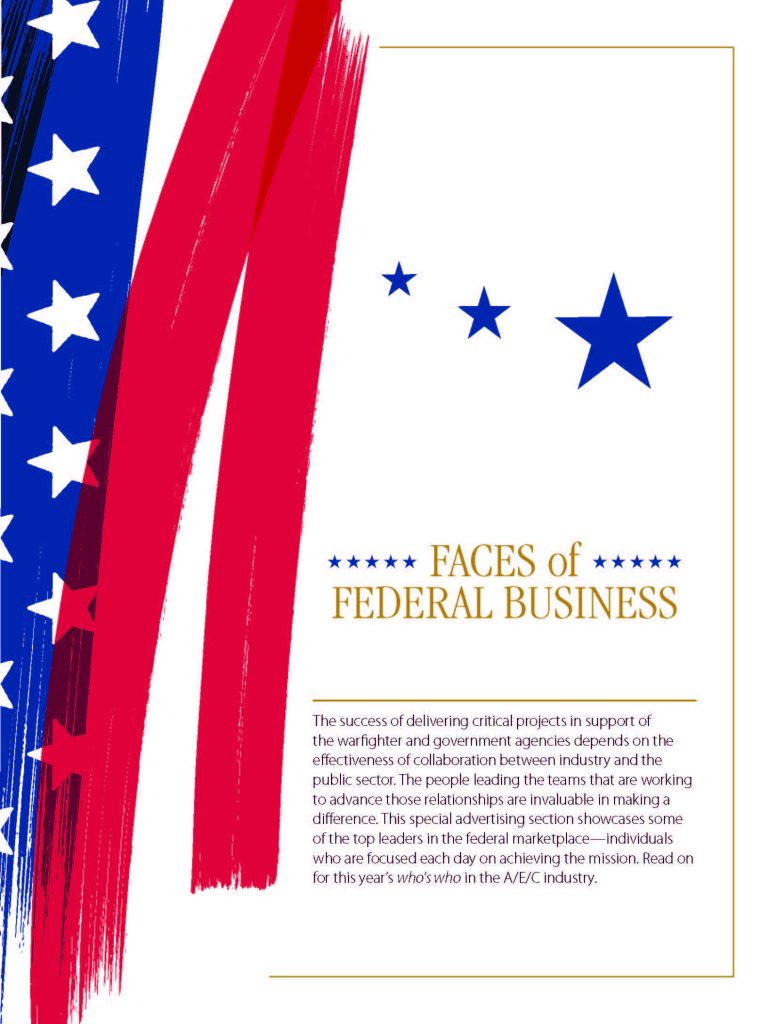 Faces of Federal Business, 2024 cover