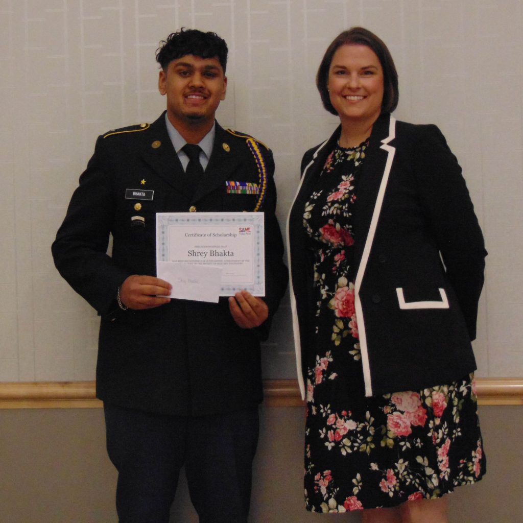 SAME Tulsa Post Will Rogers JROTC Scholarship recipients 2024 